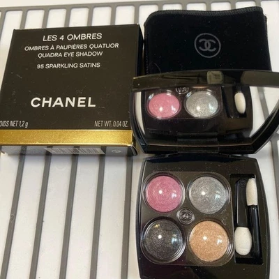 CHANEL Eyeshadow Les 4 Ombres #95 Sparkling Satin Unused New Boxed Rare Auth - Image 1 of 4