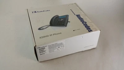 New AudioCodes 420HDG Black IP Phone - Image 1 of 4