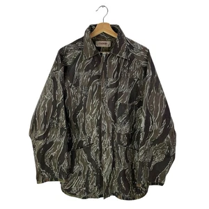 VTG Ranger Reversible Camo Real Hunting Outdoorsman 70s/80s Tree Jacket Large - Picture 1 of 10