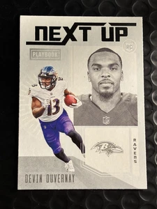2020 Panini Playbook - Next Up Devin Duvernay #NU-32 (RC) Baltimore Ravens - Picture 1 of 2