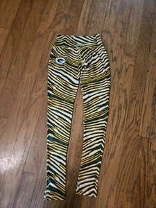 Zubaz Green Bay Packers Leggings Size XS New - Picture 1 of 2