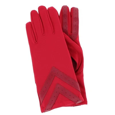 Guante de invierno Chevron con pantalla táctil forrado de vellón Isotoner para mujer Foto 1 de 2