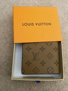 Louis Vuitton (LV) Monogram Brown Leather Canvas Wallet Men's - Picture 1 of 4