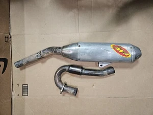 05-07 rmz450 rmz 450 fmf power bomb header pipe exhaust Muffler. FMF Full System - Picture 1 of 16