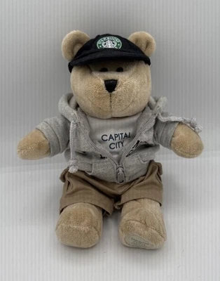 Starbucks 2006 Special Edition Bearista Bear Plush Washington DC Capital City - Image 1 of 4