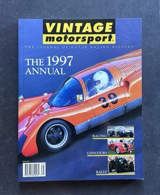 Vintage Motorsport Magazine - 1997 Full Set Of 6 Issues + 1996 & 1997 Annual Mag - Image 1 of 4