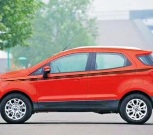 Car Stickers Racing Pinstripes 126'' for Ecosport Vinyl Upper Door Decals CB194 - Bild 1 von 5
