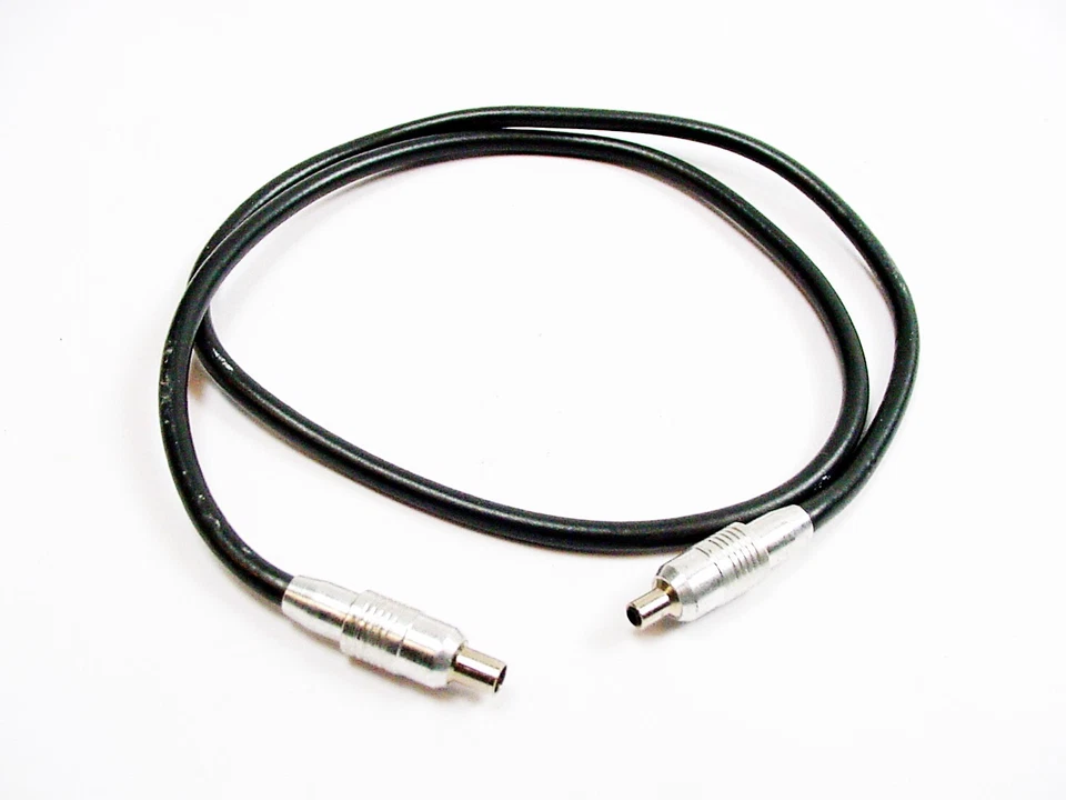 Vintage Sync Cord Male PC to Female PC (19") | Classic | NOS | New | $9 | #18 - Image 1 of 1