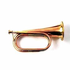 Bugle Sound Antique Solid Brass & Copper Bugle Signal Military Style Bugles Horn