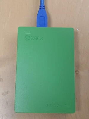 Seagate Xbox One Game Drive 4TB 4000GB Gaming Externe Festplatte Grün Green - Image 1 of 2