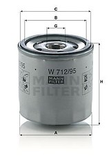 Oil Filter fits AUDI A3 Allstreet 8Y 1.4 1.5 2022 on Mann 04E115561H 04E115561S