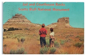 Postal Jail & Courthouse Rocks Scotts Bluff National Monument en Bridgeport NE - Imagen 1 de 2