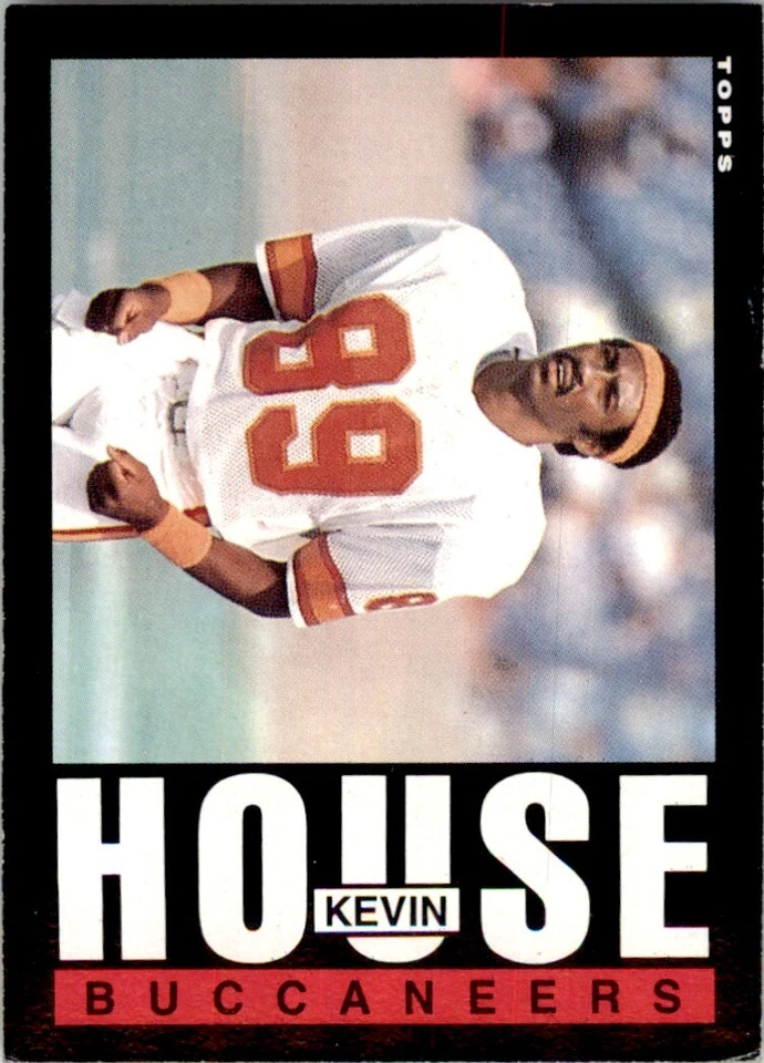 1985 TOPPS KEVIN HOUSE* TAMPA BAY BUCCANEERS #172 - Image 1 of 2