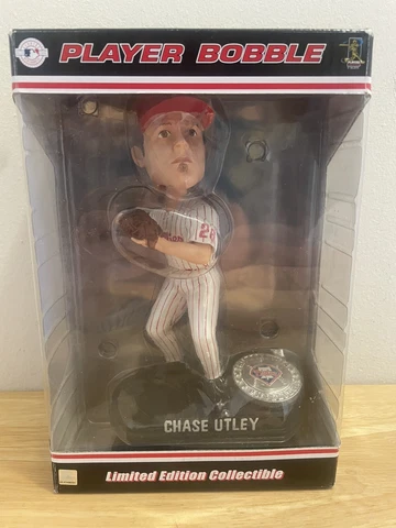 Chase Utley Philadelphia Phillies Bobble Bobblehead Foco NIB Cover