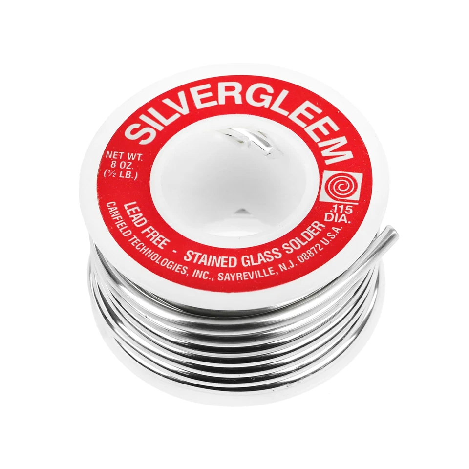 Lead Silvergleem Solder Wire 12 LB Spool