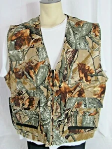 Outfitters Ridge Fusion 3D Camo Vest Mens Sz XL 54" Chest Vented Hardwoods NWOT - Picture 1 of 6
