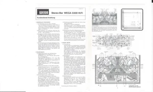 Wega Service Manual für Stereo-Bar 3300 hifi Copy - Picture 1 of 1