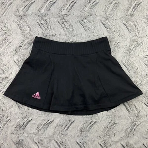 Adidas Women's Tennis Skirt Skort Gray Pink Logo Textured Medium 10” GP7843 - Picture 1 of 10