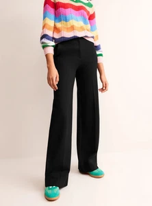 Boden Westbourne Ponte Trousers in Black - Size 16/18 R - Picture 1 of 11