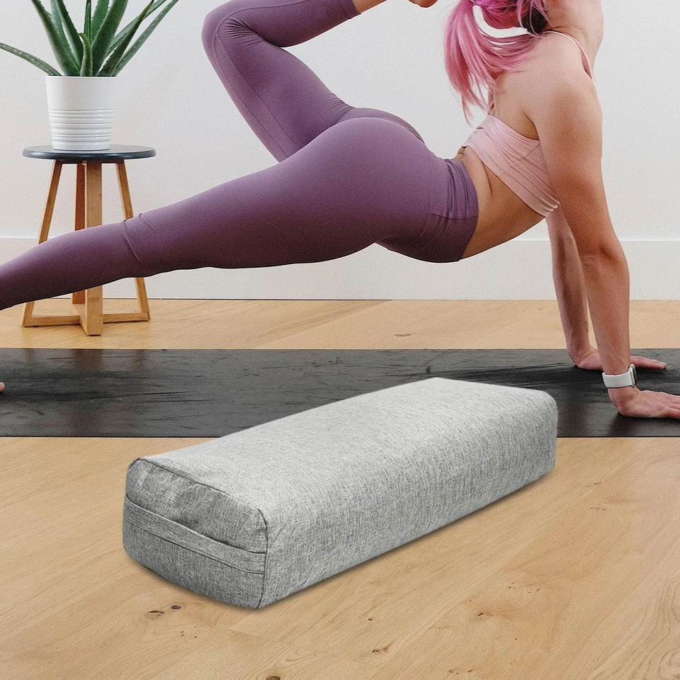 Refuerzo de yoga con mango versátil fácil de transportar equipo de yoga ligero para Foto 1 de 1