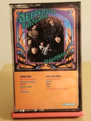 Jefferson Airplane 2400 Fulton Street An Anthology T2 (Cassette Tape 2) 📼 VGC✔️ Foto 1 de 4