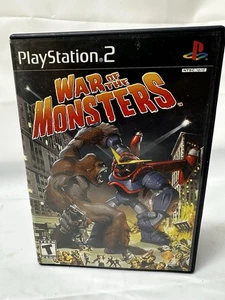 War of the Monsters PS2 Sony PlayStation 2 CIB complet avec poster testé - Photo 1/7