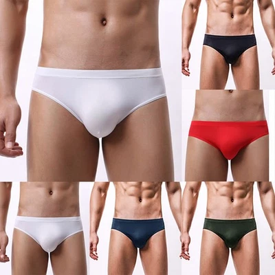 Vêtements de nuit slip homme maillot de bain caleçon sous vêtement culotte re - Photo 1/4