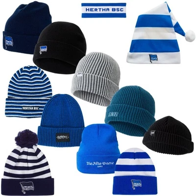 Hertha BSC Berlin Mütze Beanie Fischermütze Stirnband Bommelmütze Fahne BSC 1892 - Bild 1 von 4