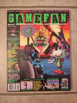 Rivista di videogiochi Game Fan (USA) - Volume 3 - Issue 6 - ottime condizioni - Immagine 1 di 3