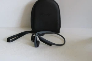 Casque de course sport à conduction osseuse sans fil AfterShokz Trekz titane - Photo 1/8