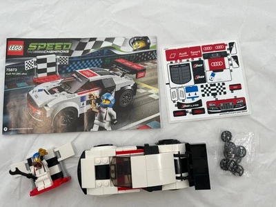 LEGO SPEED CHAMPIONS: Audi R8 LMS ultra (75873) juego completo con hoja de pegatinas Foto 1 de 2
