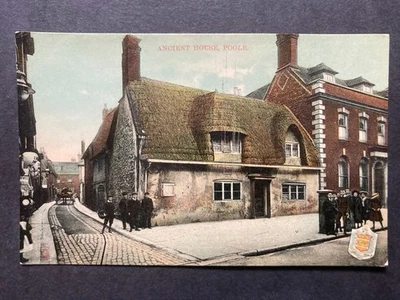 Ancient House Poole Dorset Vintage Postcard J27 - Image 1 of 2