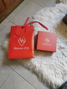 Boite Vide + Sac Bijoux Histoire D'or - Picture 1 of 3