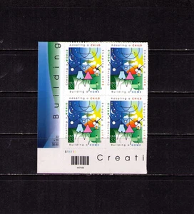 US USA Sc# 3398 MNH FVF PL# BLOCK Adoption Child Moon Stars - Picture 1 of 1