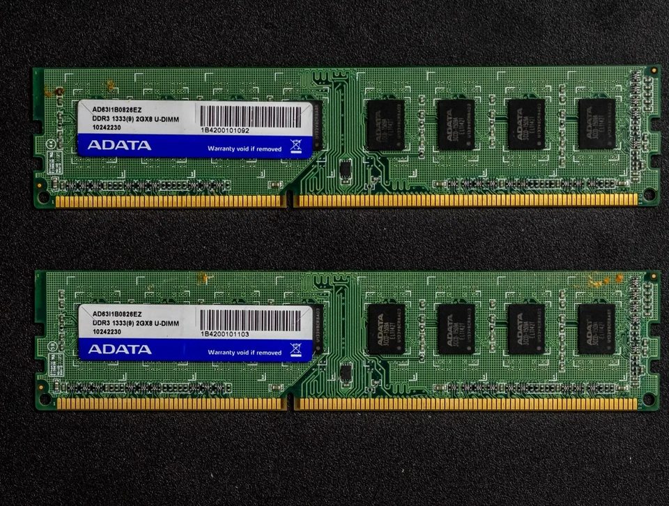 Memoria SDRAM DDR3 A-Data Technology (AXDU1333GB2G9-2G) Foto 1 de 1