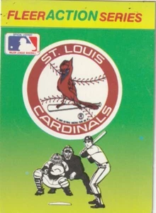 FREE SHIPPING-MINT-1990 FLEER ACTION SERIES ST. LOUIS CARDINALS PLUS BONUS CARDS - Picture 1 of 1