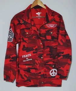 Red Camo Jacket Size Small by Udderly Perfect - Picture 1 of 10