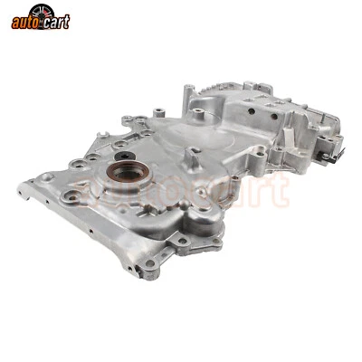 Cubierta de cadena de distribución de bomba de aceite de motor 2,0 L compatible con Kia Forte 2017-2020 21350-2E740 Foto 1 de 4
