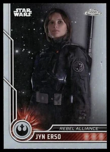 2023 Topps Chrome Star Wars JYN ERSO REFRACTOR #19 - Bild 1 von 2