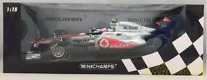 Minichamps J. Button 2011 Mobil1 4 Argento Rosso Vodafone Mclaren Mercedes Mp4-26 - Foto 1 di 12