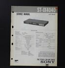 Original SONY ST-JX4040 Tuner Service Manual / Service Anleitung S-1