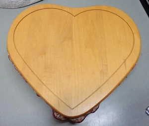 Longaberger 1999 Sweetheart Handwoven Valentine Basket + Liner &Cloth Protectors - Picture 1 of 7