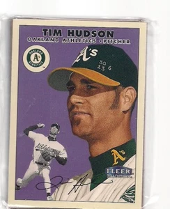 2000 FLEER GLOSSY TEAM SET OAKLAND A'S TIM HUDSON - Picture 1 of 1