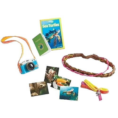 American Girl of Year 2016 Lea Exploration Accessories Set Camera Headband