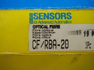 Détecteur optique SENSORS CF/RBA-20 - Imagen 1 de 3