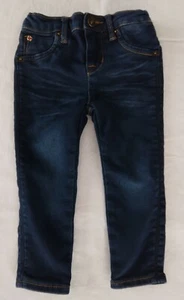 HUDSON Girls Skinny Flap Jeans Adjustable Waist Size 18 Months Blue - Picture 1 of 7
