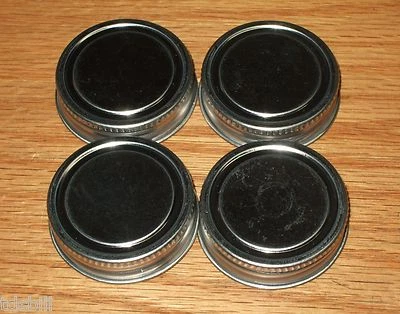 CUATRO tapas de tapa de acero SolvSeal de 1-3/4" ~ 5 galones 10 cuartos de galón Sello de lata de gasolina y gas de petróleo Foto 1 de 4