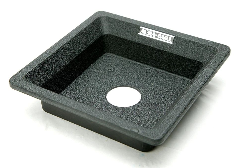 Toyo-View Black Recessed 41mm Deep Lens Board For Copal #0 With Hole 34.5mm. Ex. - Image 1 of 1