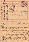 GB to Belgium LONDON QV PC Ollier & Co Shipping Agents SINGAPORE JAVA 1877