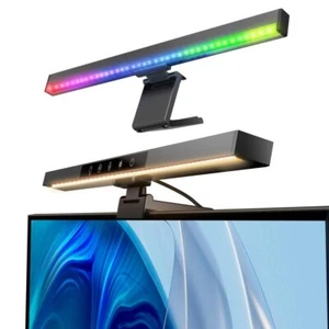 RGB LED Monitor Backlight Gaming Ambient Light Bar for PC Computer Screen Lamp - Bild 1 von 11